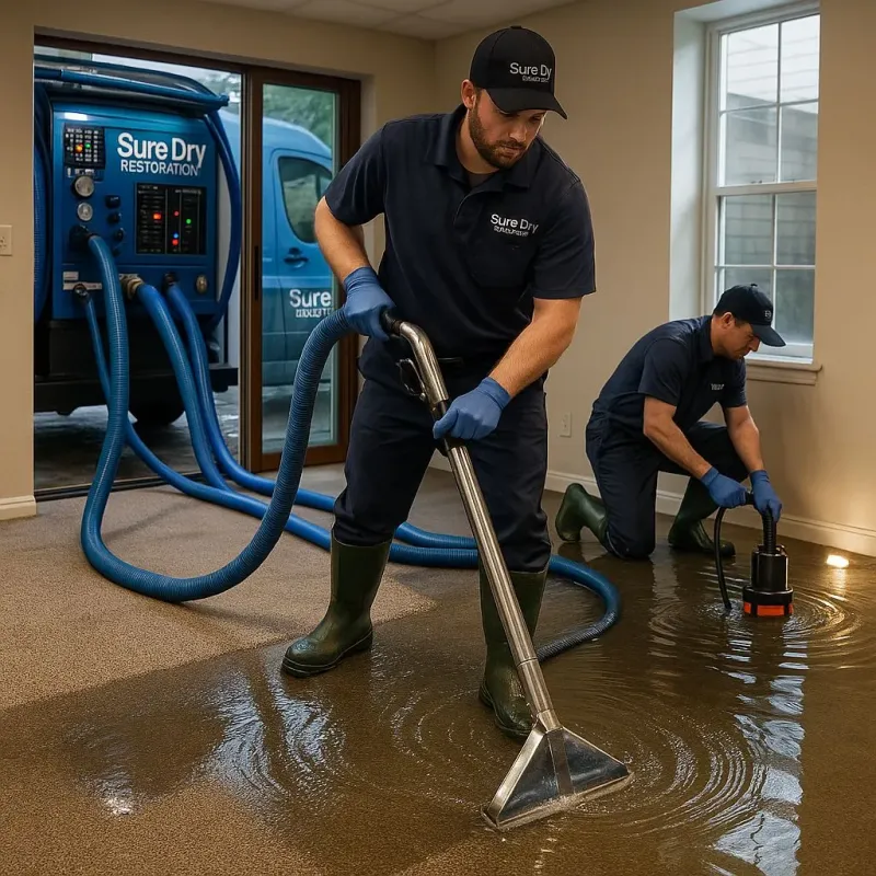 Water Extraction and Removal process in Chickasaw County, IA